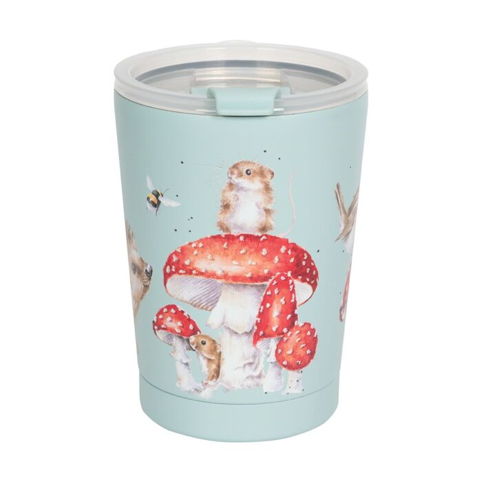 Wrendale Designs Fairy Ring Mouse & Hedgehog Thermal Travel Cup